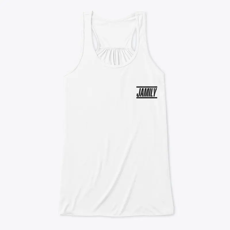 White Jamily Womens TankTop