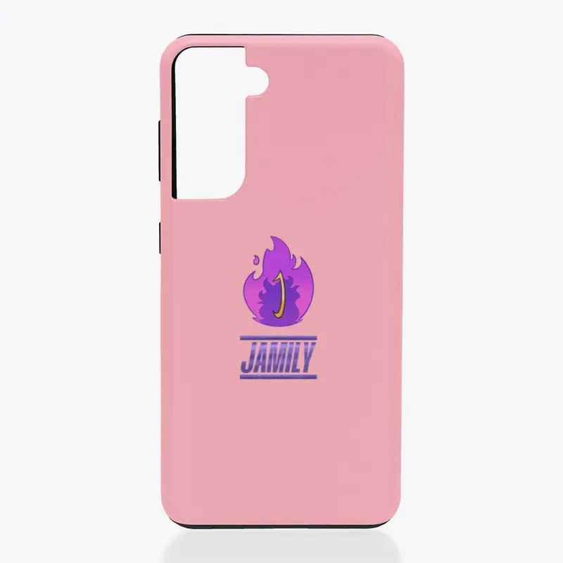 Pink Samsung Jamily Case