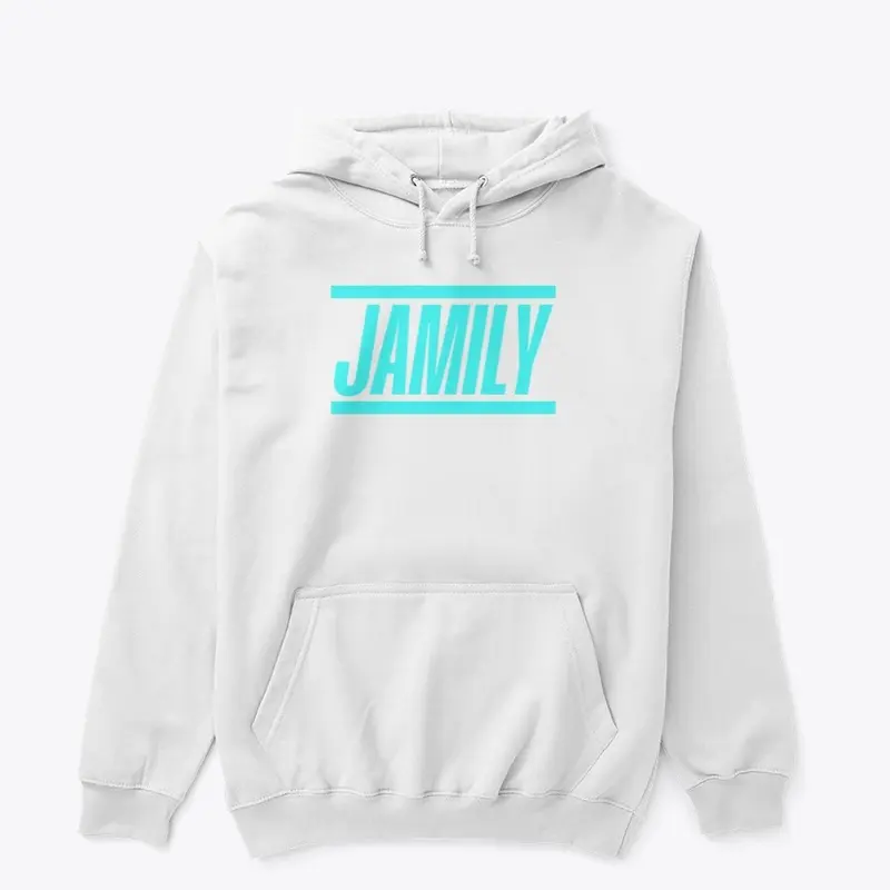 Aqua-White Jamily Merch