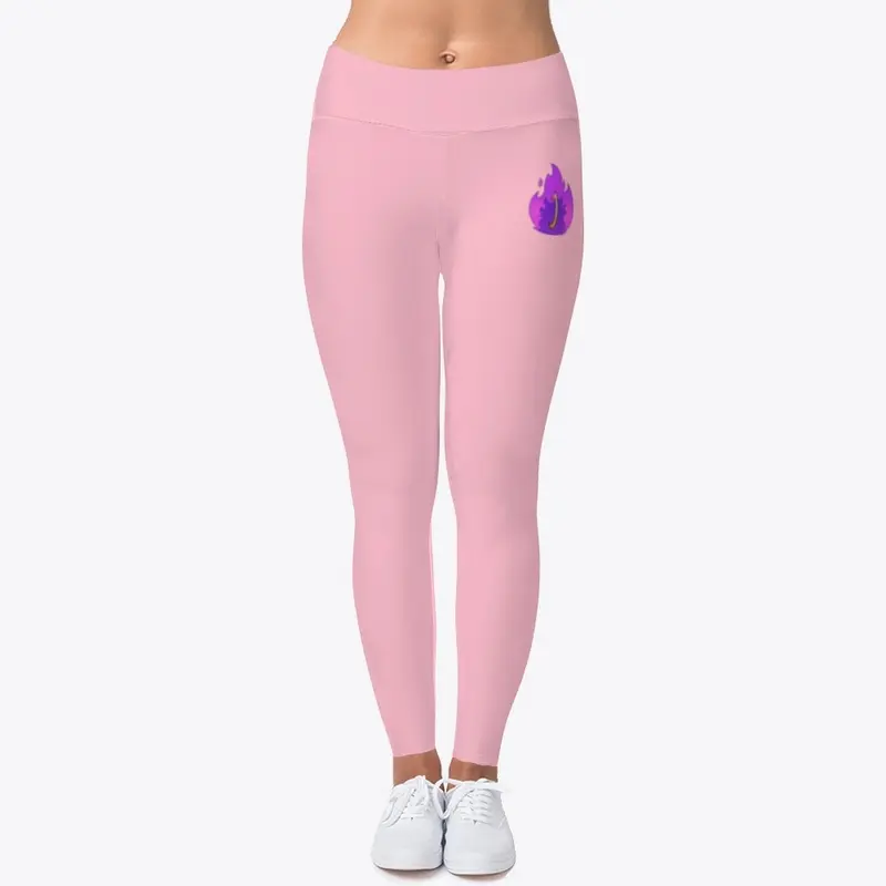 Pink Jamily Womens Leggings