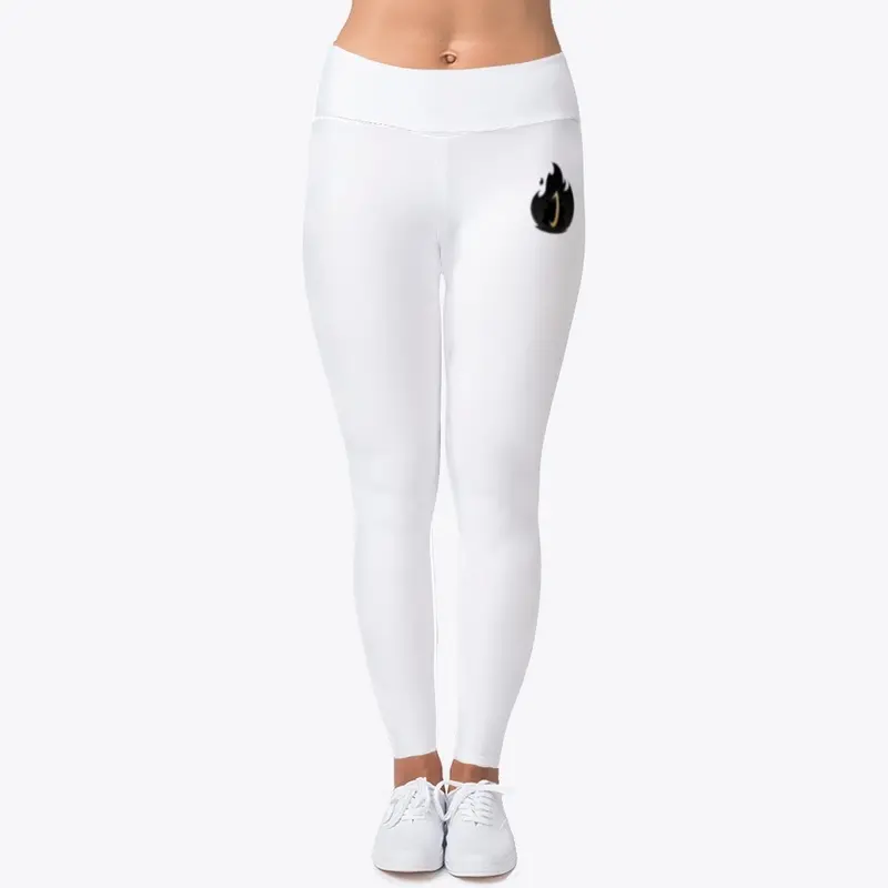 White Jamily Womens Leggings