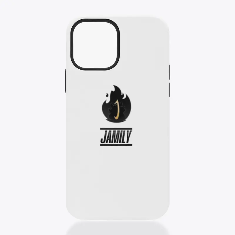 White iPhone Jamily Case